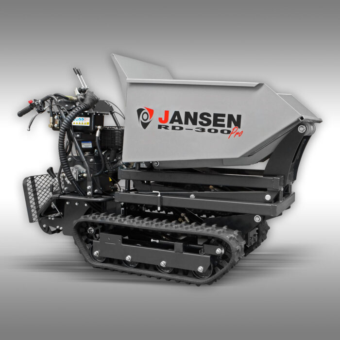 Rupsdumper Jansen RD-300pro, hydraulische kiepbak met hoogkipsysteem - Afbeelding 4