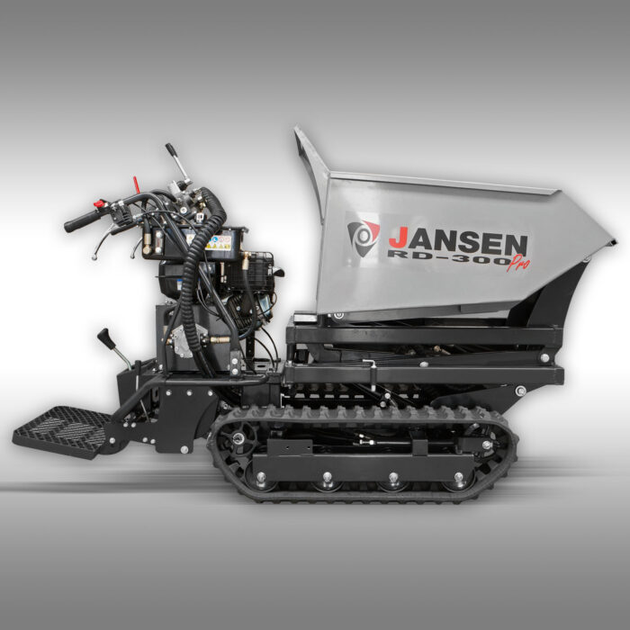 Rupsdumper Jansen RD-300pro, hydraulische kiepbak met hoogkipsysteem - Afbeelding 5
