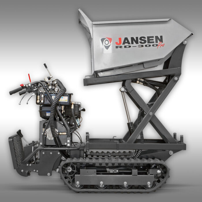 Rupsdumper Jansen RD-300pro, hydraulische kiepbak met hoogkipsysteem - Afbeelding 6
