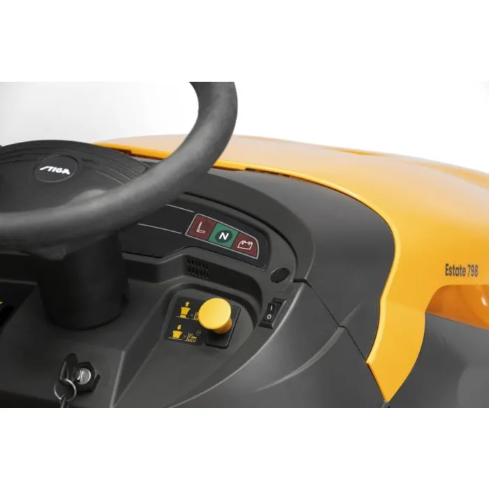 Stiga Estate 798W Special zitmaaier met opvang & 2 cilinder Honda motor - Afbeelding 5