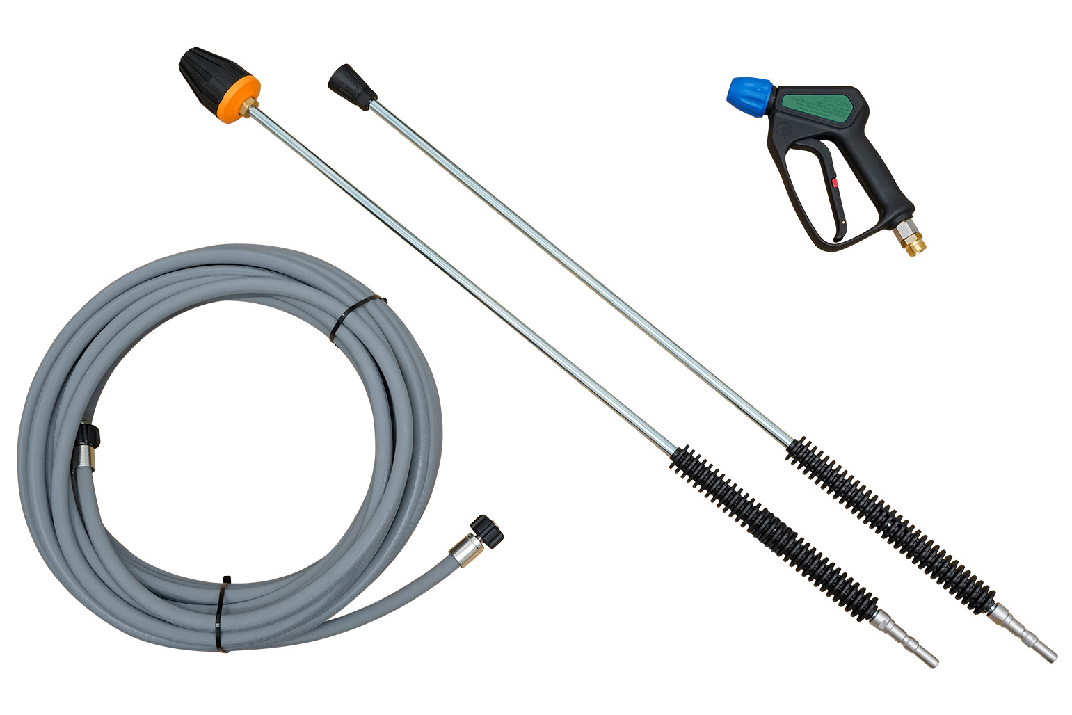 Toebehoren-kit-groen KGD 27/150-d12 Professionele hogedrukreiniger RVS 27l/m 150BAR 7.5kW - Afbeelding 2