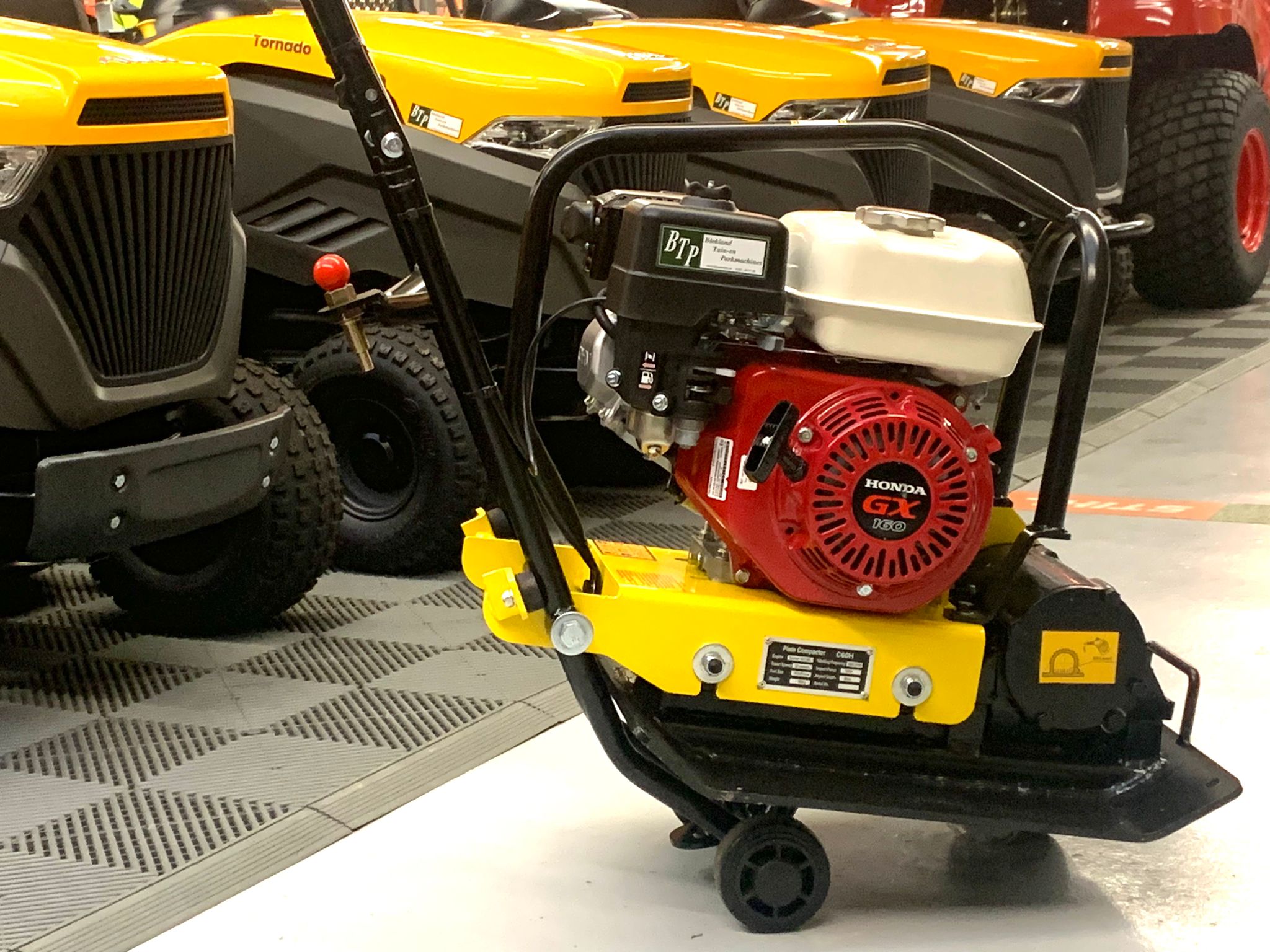 Trilplaat met Honda motor 12KN - Afbeelding 8