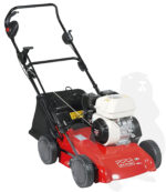 Verticuteermachine met Honda motor