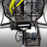 Bomen transport aanhanger Jansen HRW-30, transportaanhanger met laadkraan - Afbeelding 5