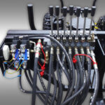 Bomen transport aanhanger Jansen HRW-15, Transportaanhanger met laadkraan - Afbeelding 6