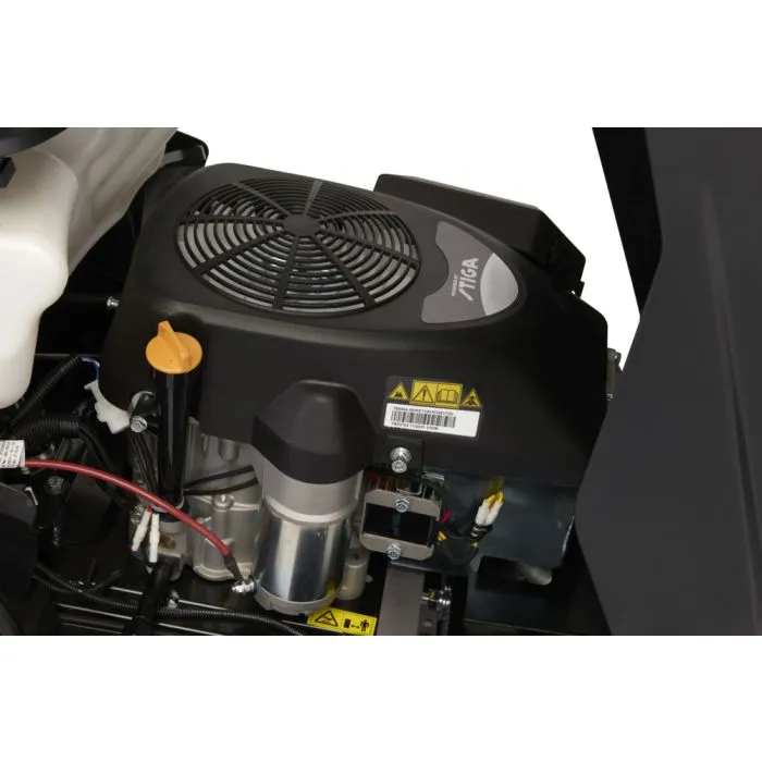 dbe45c4634a9b404c65a9d68d60239c15e0728e7_AT484HA_2T2100404A22_detail01_web_3 Alpina 84 Hydrostaat zitmaaier met mulch en grasopvang - Afbeelding 3