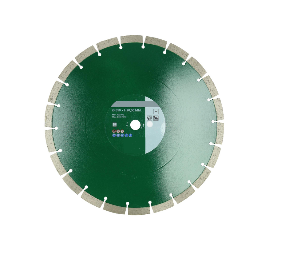 diamantschijf Stihl Diamantschijf doorslijper 350x20 ts420 ts500i - Afbeelding 1