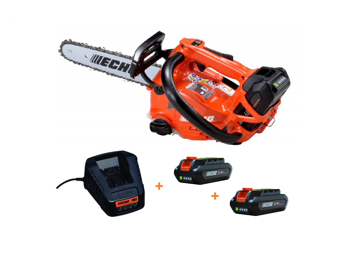 echo actie set normaal Echo Pro DCS-2500T accu tophandle ACTIE SET - Afbeelding 1