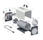 Remko kachel EM3000 230V 3.2KW Professioneel - Afbeelding 3