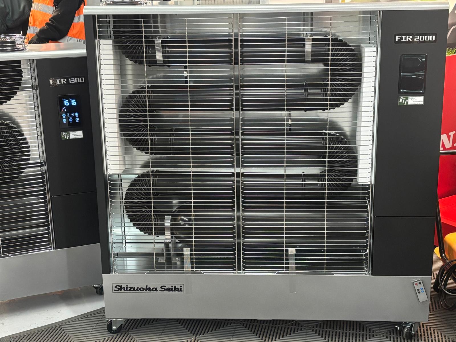 fir2000 Infraroodkachel 20KW val6 Oklima, Made in Japan - Afbeelding 2