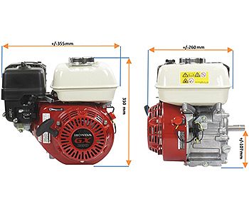 Actie Honda GX200 Motor (gx160) HOR. – 19 x 59MM - Afbeelding 2