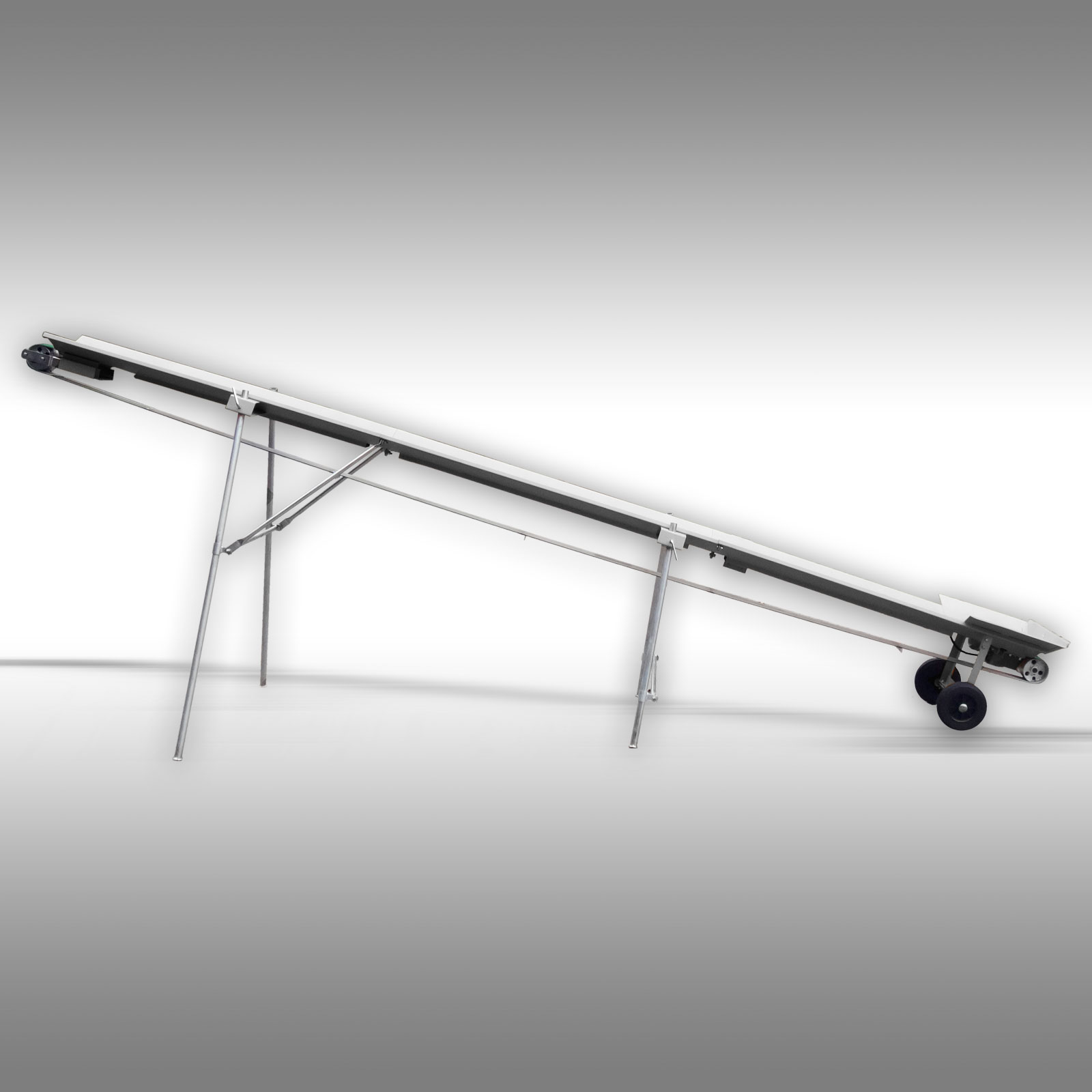 haardhout trasnportband Jansen transportband FB-500 kachelhout 5m - Afbeelding 4