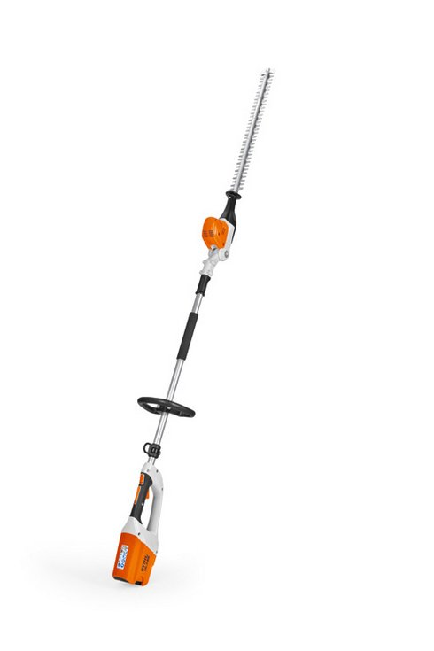 hla 65 HLA 66 Geluidsarme accu heggenschaar op steel / ACTIE SET! - Afbeelding 2