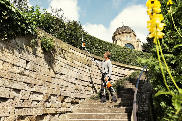 hla 85 hoog Stihl HLA 86 zonder accu en lader Telescopische accu heggenschaar - Afbeelding 5