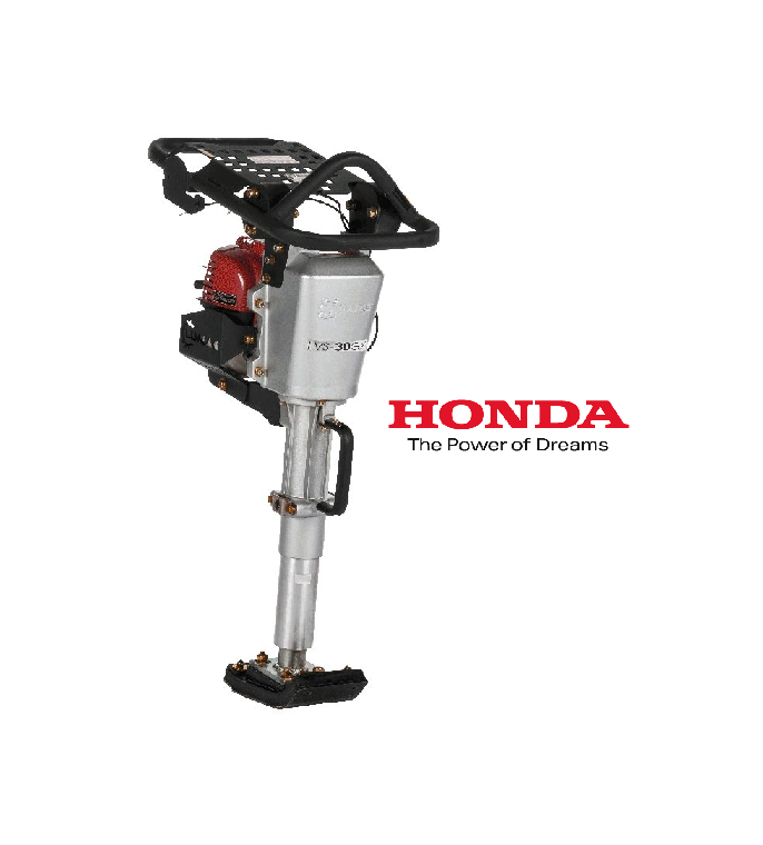 Zeer lichte stamper met Honda motor LVS30GX