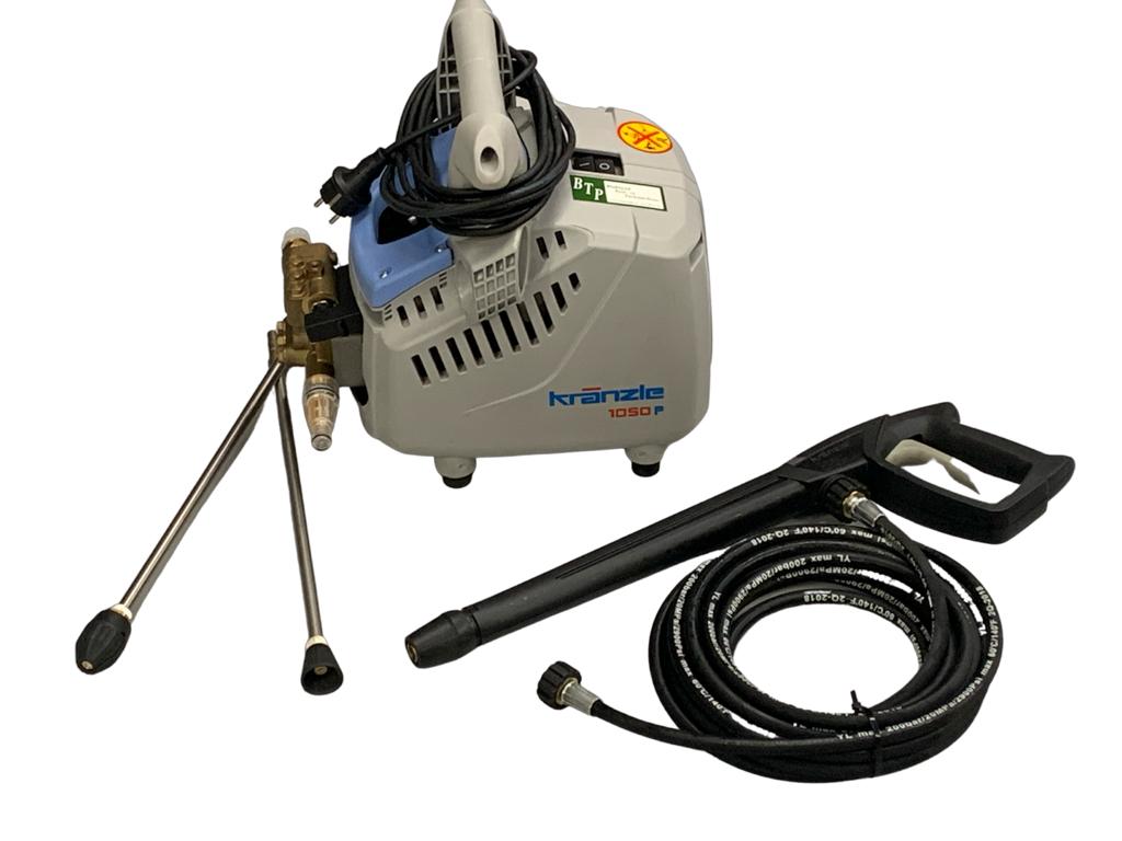 kranzle 1050P Kranzle 1050P hogedrukreiniger incl. vuilfrees en vlakstraallans - Afbeelding 1