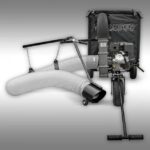 Bladzuiger Jansen LS-700, trekdissel, loofzuiger, bladblazer - Afbeelding 3