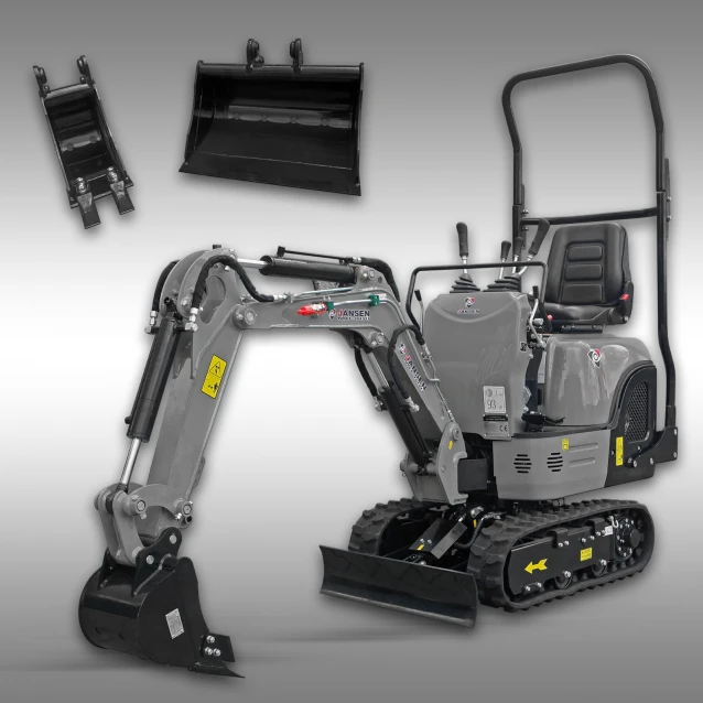 mb-800 Jansen MB-800 Mini graafmachine Compacte minigraver - Afbeelding 2