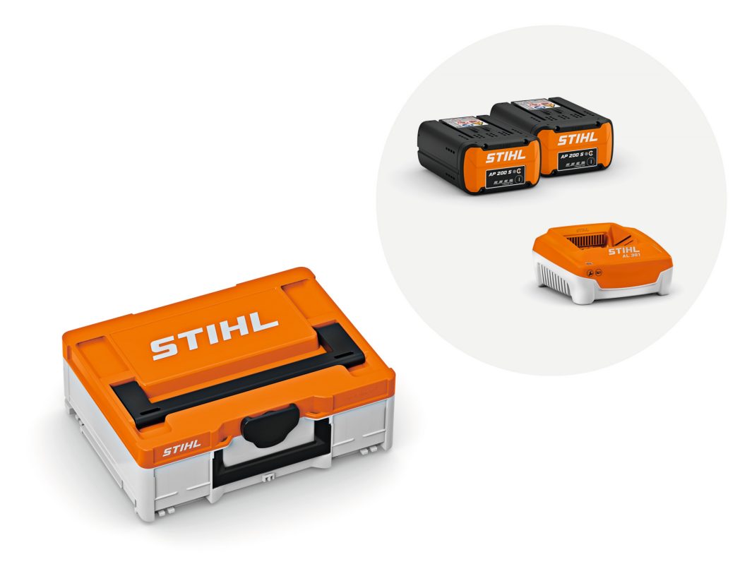 Stihl PowerBox 2x AP200s en lader