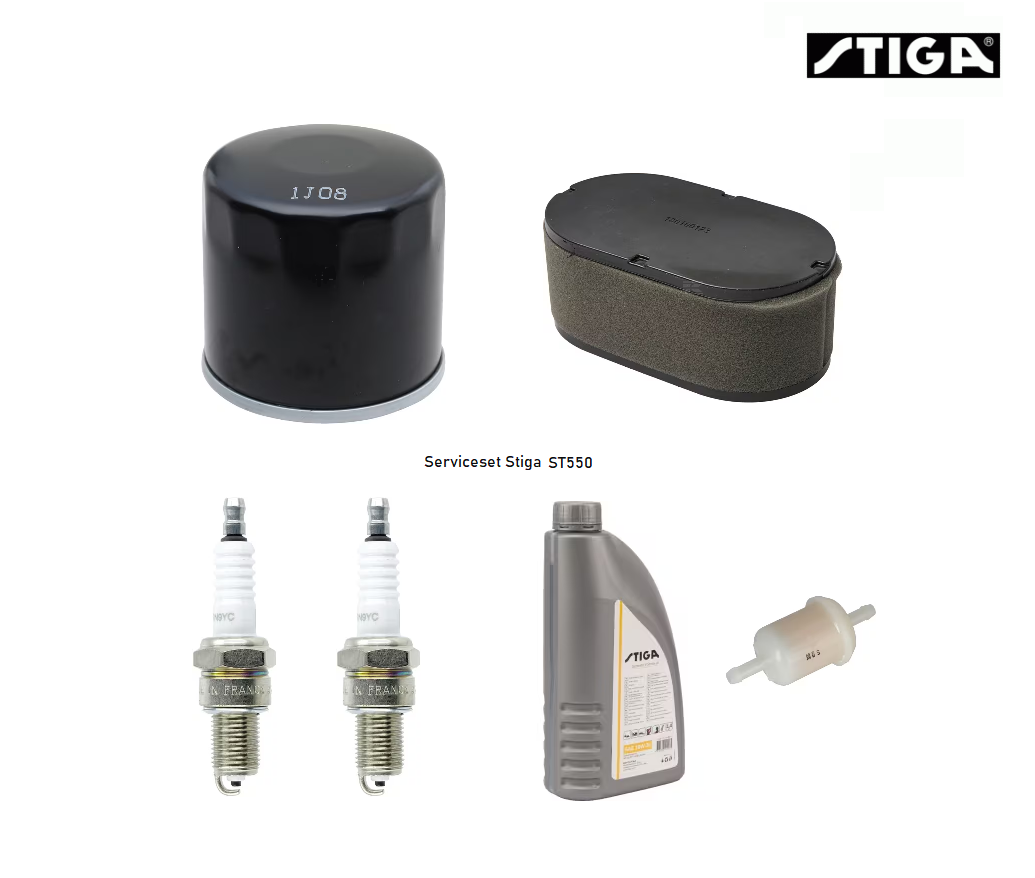 service set motor Stiga ST550 Stiga motor onderhoudsset ST550 serviceset - Afbeelding 1