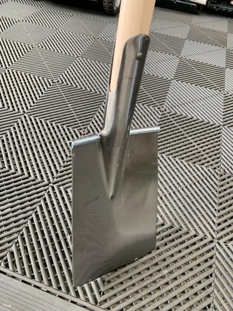 spade gehard Geharde / gepolijste Spade met steel 95 cm Atlas - Afbeelding 3