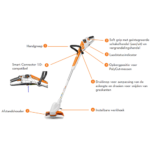 Stihl FSA30 kantenmaaier grastrimmer op AS2 accu - Afbeelding 4