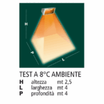 WR2000/20 RVS Varma TEC infrarood (stal) verwarming , Showmodel terrasverwarmer PROF - Afbeelding 2