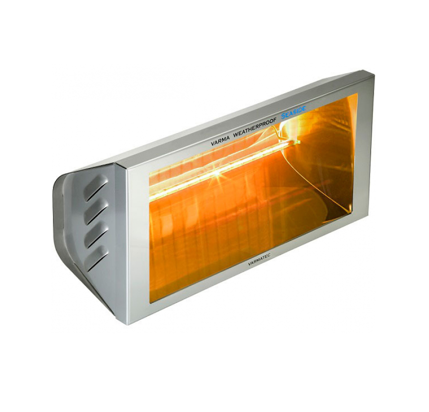 varma WR2000/20 RVS Varma TEC infrarood (stal) verwarming , Showmodel terrasverwarmer PROF - Afbeelding 1