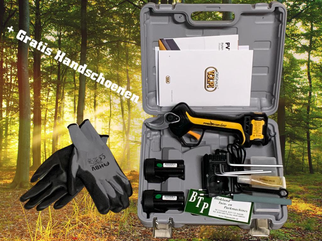 Accu snoeischaar Volpi PV 295 25 mm , Premium