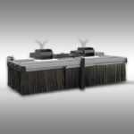 Heftruck veegborstel 150cm veegmachine borstel voor lepels