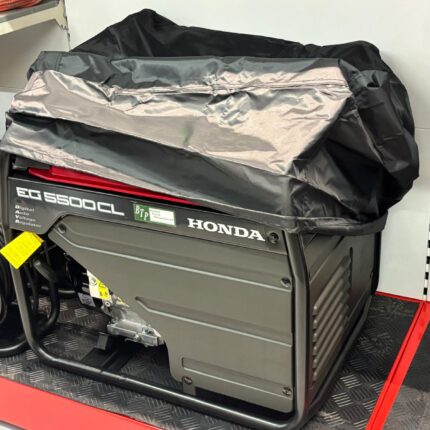 Zwarte hoes voor generatoren, afmetingen 73 x 53 x 61cm