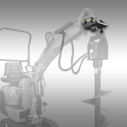 Adapter voor hydraulisch boorapparaat Jansen HBG-1500 voor Jansen MB-800