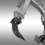 een-tand ploeg voor minigraafmachine Jansen MB-800