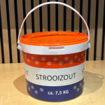 Strooizout 7.5 KG emmer / OP VOORRAAD ALLEEN IN DE WINKEL AF TE HALEN